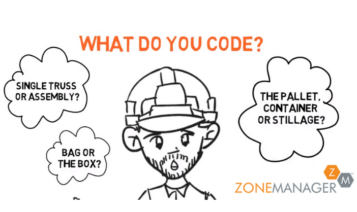 Zone Manager Barcodes in Construction